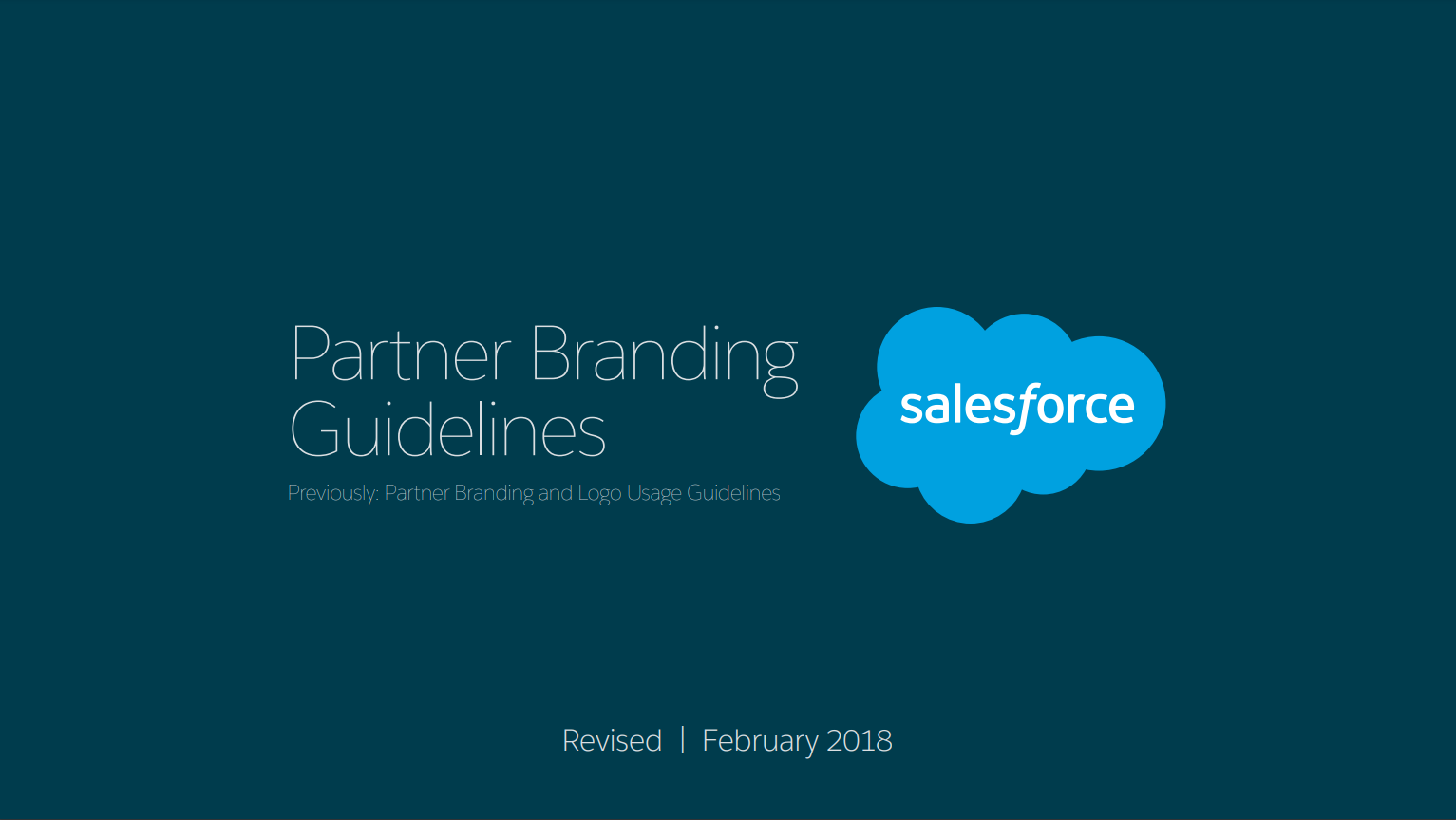 Salesforce's Brand Guide