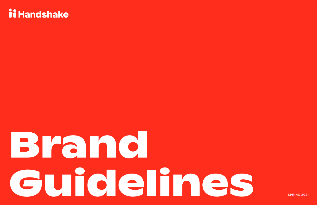 Handshake's Brand Guide