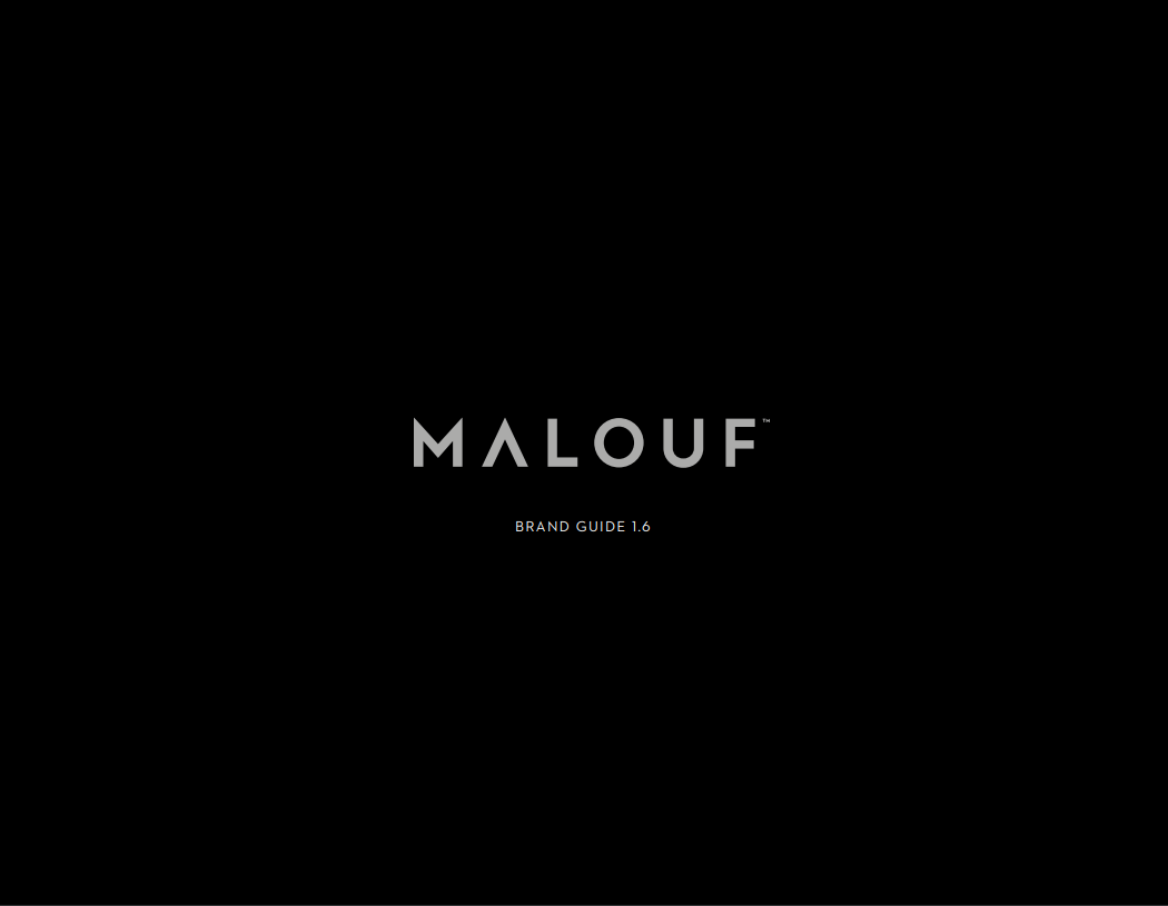 Malouf's Brand Guide