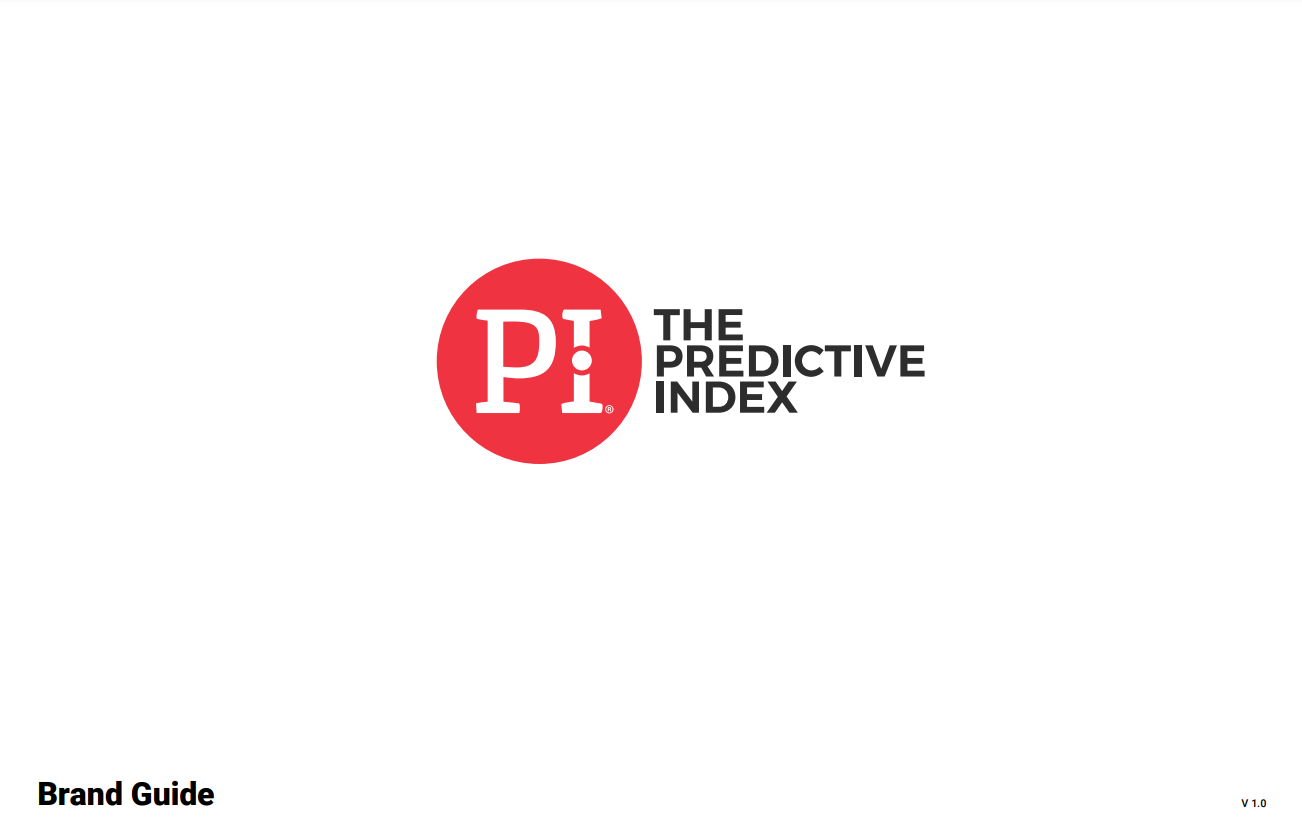 The Predictive Index's Brand Guide